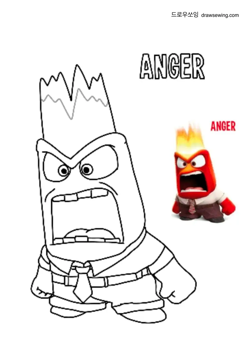 anger coloring